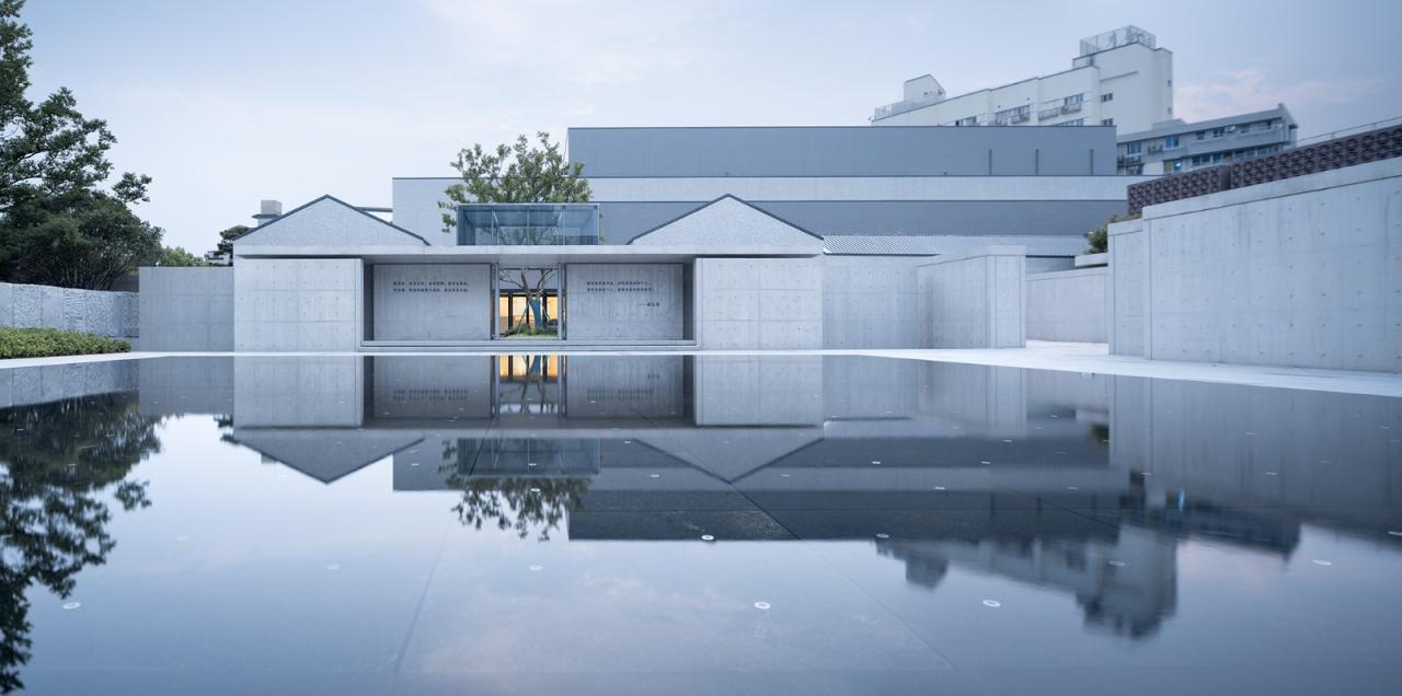 BIM建筑|蔡元培广场及孑民图书馆 / 浙江大学建筑设计研究院