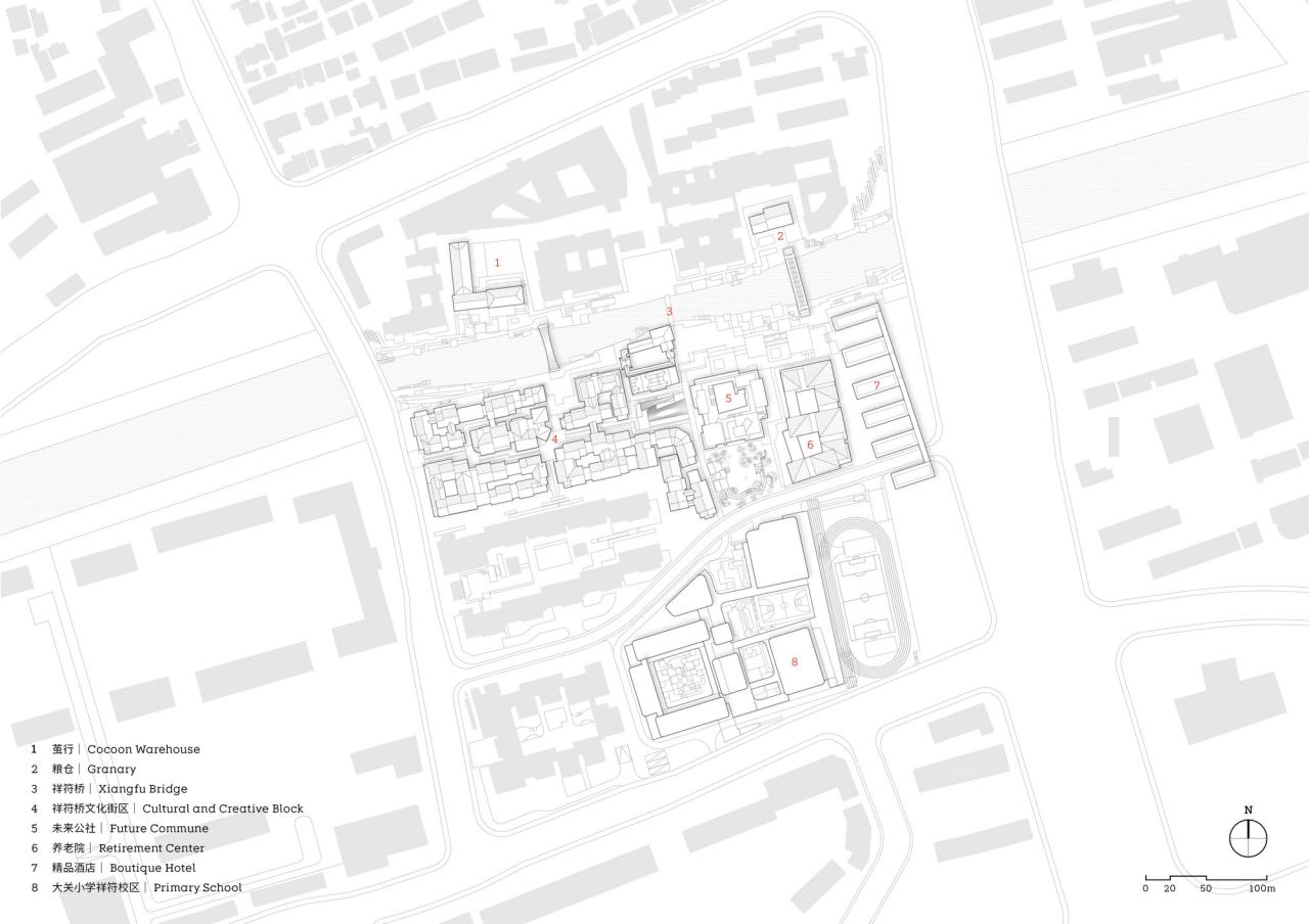 BIM建筑|祥符桥传统风貌街区：市井复兴与街区活化 / goa大象设计