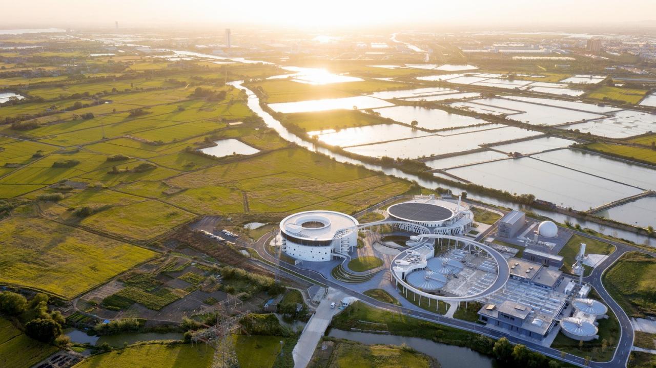 BIM建筑|宜兴城市污水资源概念厂 / 清华院 素朴工作室