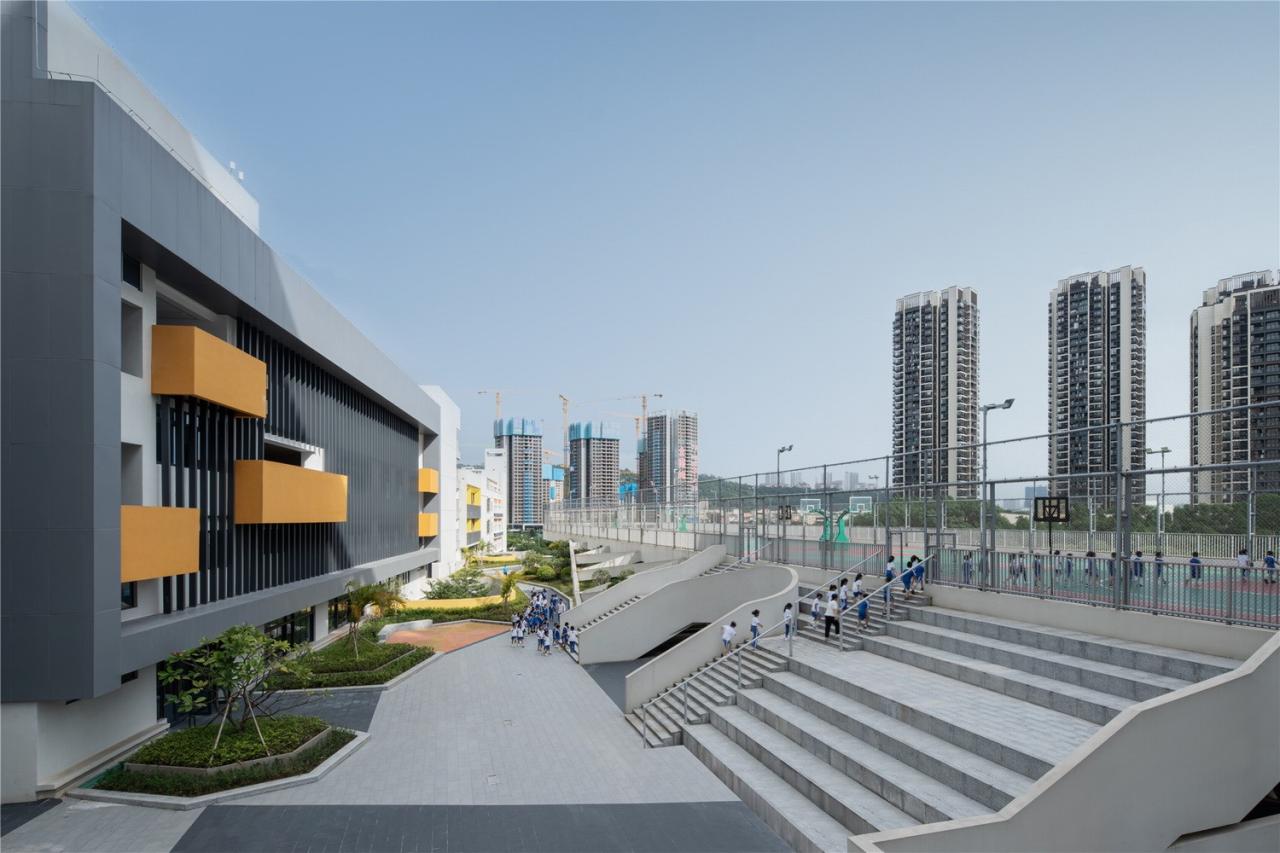 BIM建筑|深圳市坪山区科源实验学校 / 申都设计