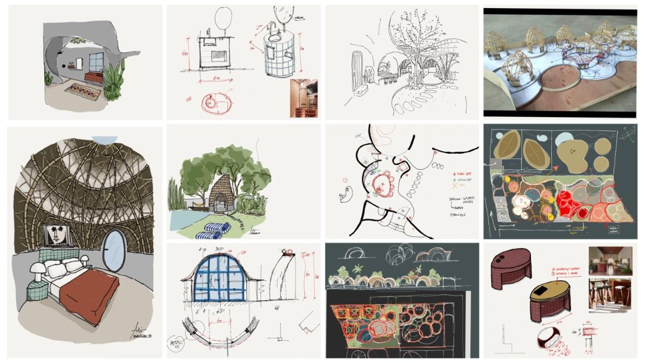 BIM建筑|巴厘岛 Bandido - La Lourdes & La Matilde 别墅 / Javi Diaz