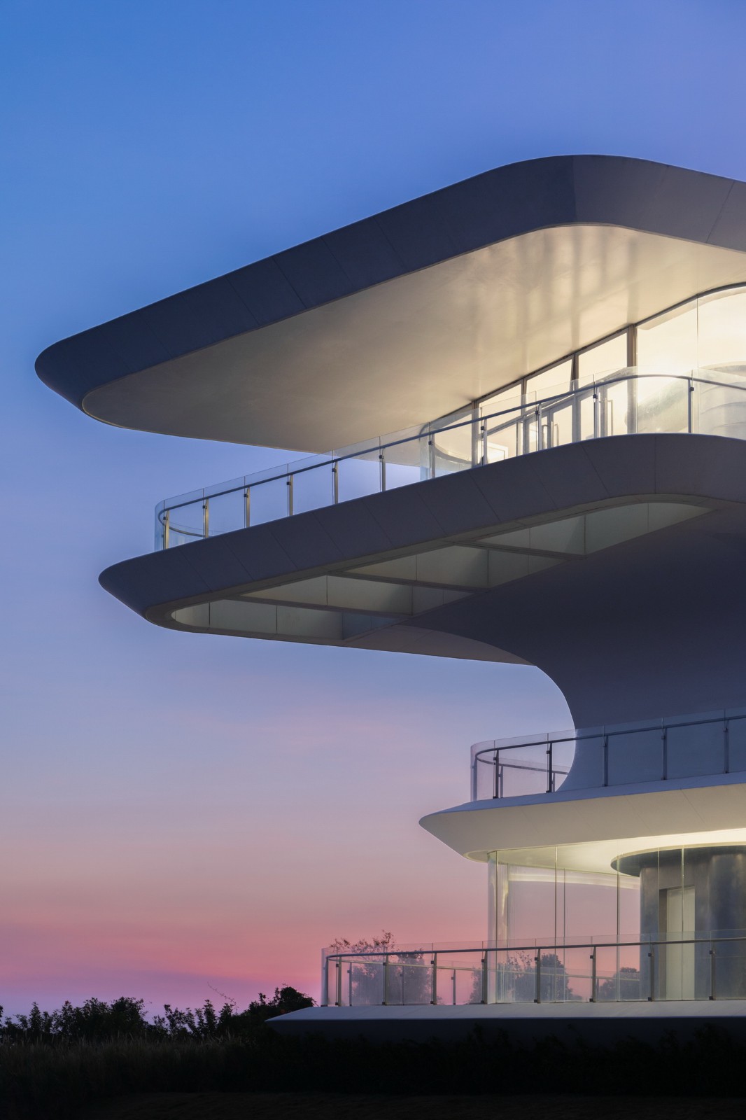 BIM建筑|孟凡浩深圳首作，山海新地标，盐田云海驿站 / line+建筑事务所