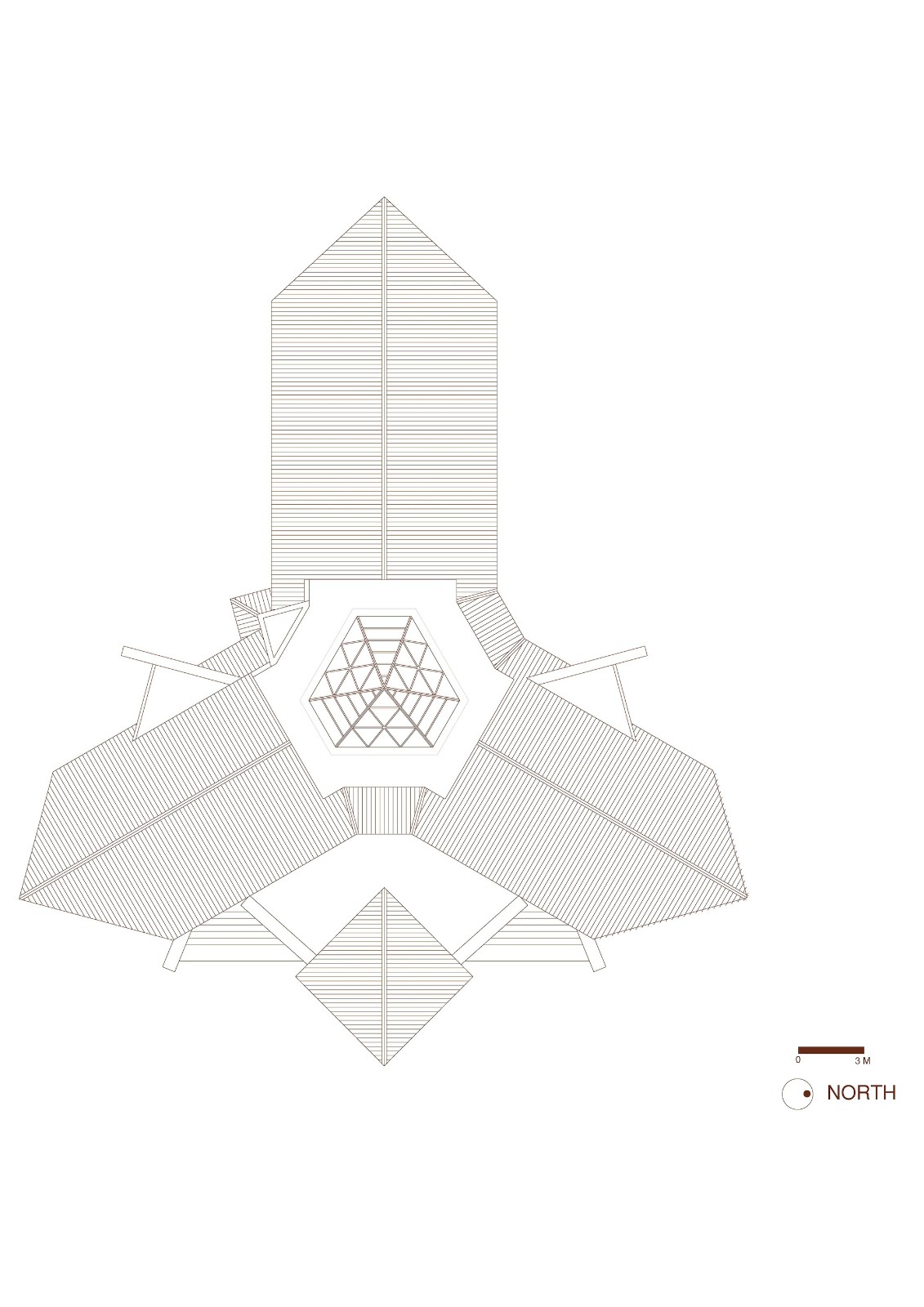 BIM建筑|山尘之宅 / Mahesh Naik