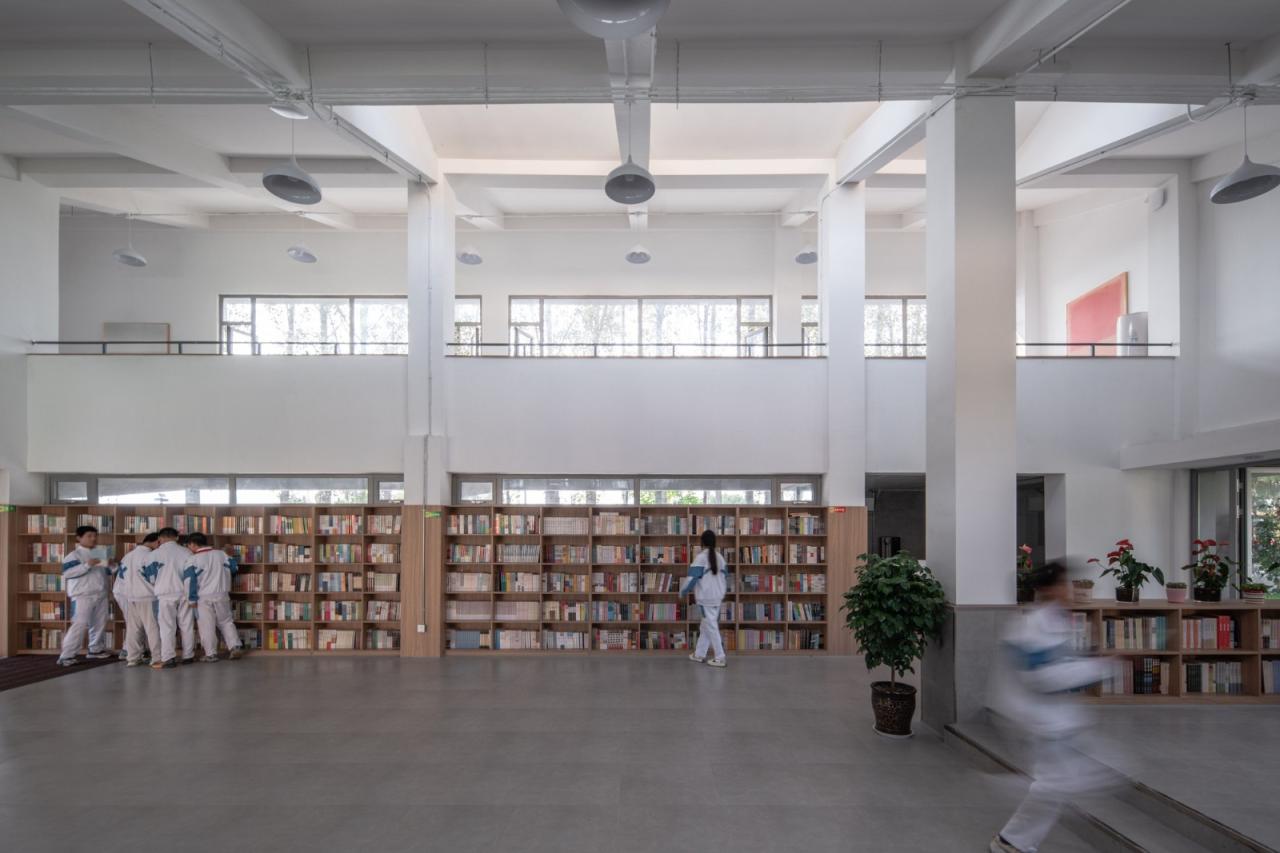 BIM建筑|陕西希望工程校园图书馆2.0 / 垣建筑