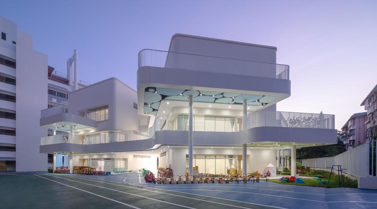 BIM建筑|深圳市第二幼儿园 / 徐昀超建筑工作室