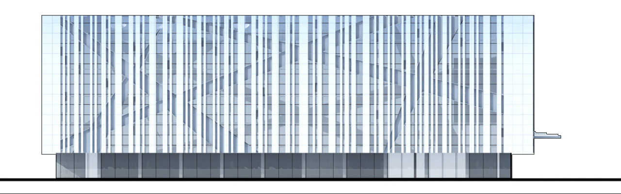 BIM建筑|神木新闻文化中心 / 中科院建筑设计研究院有限公司