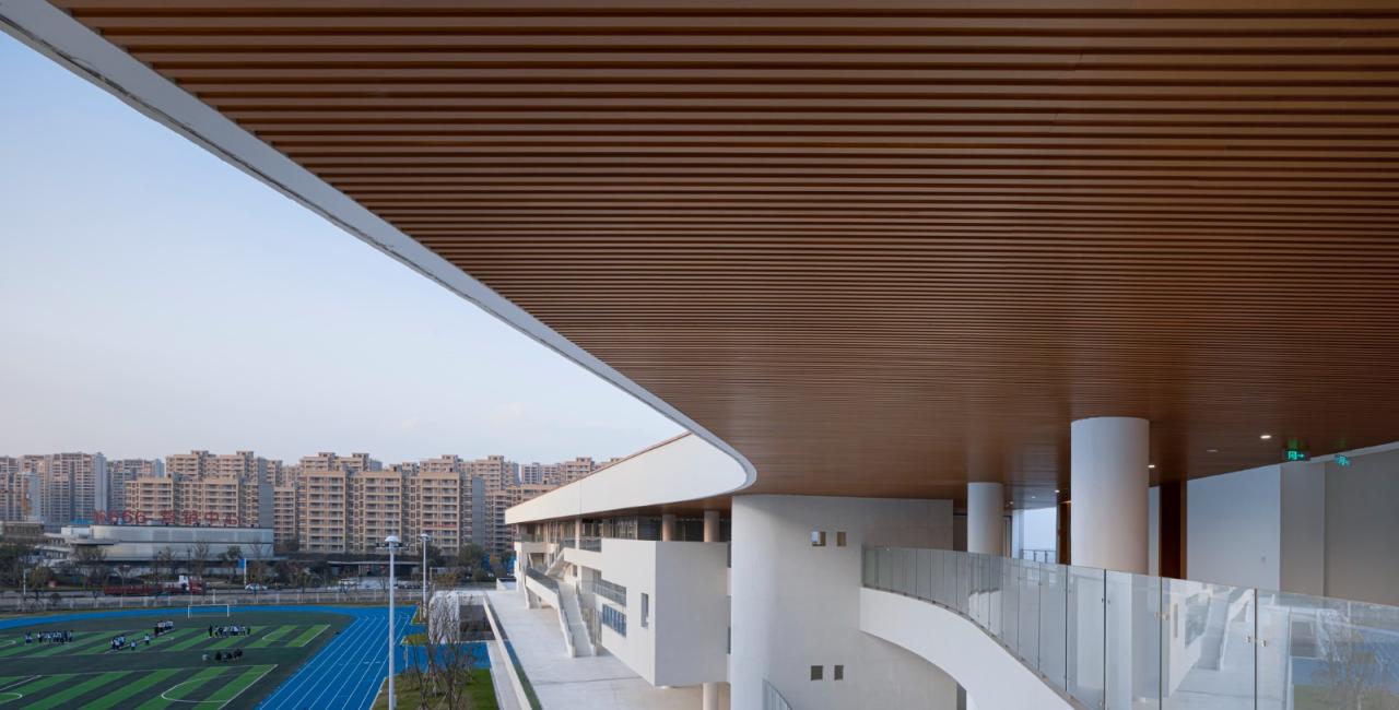 BIM建筑|南通市能达中学 / 九城都市建筑