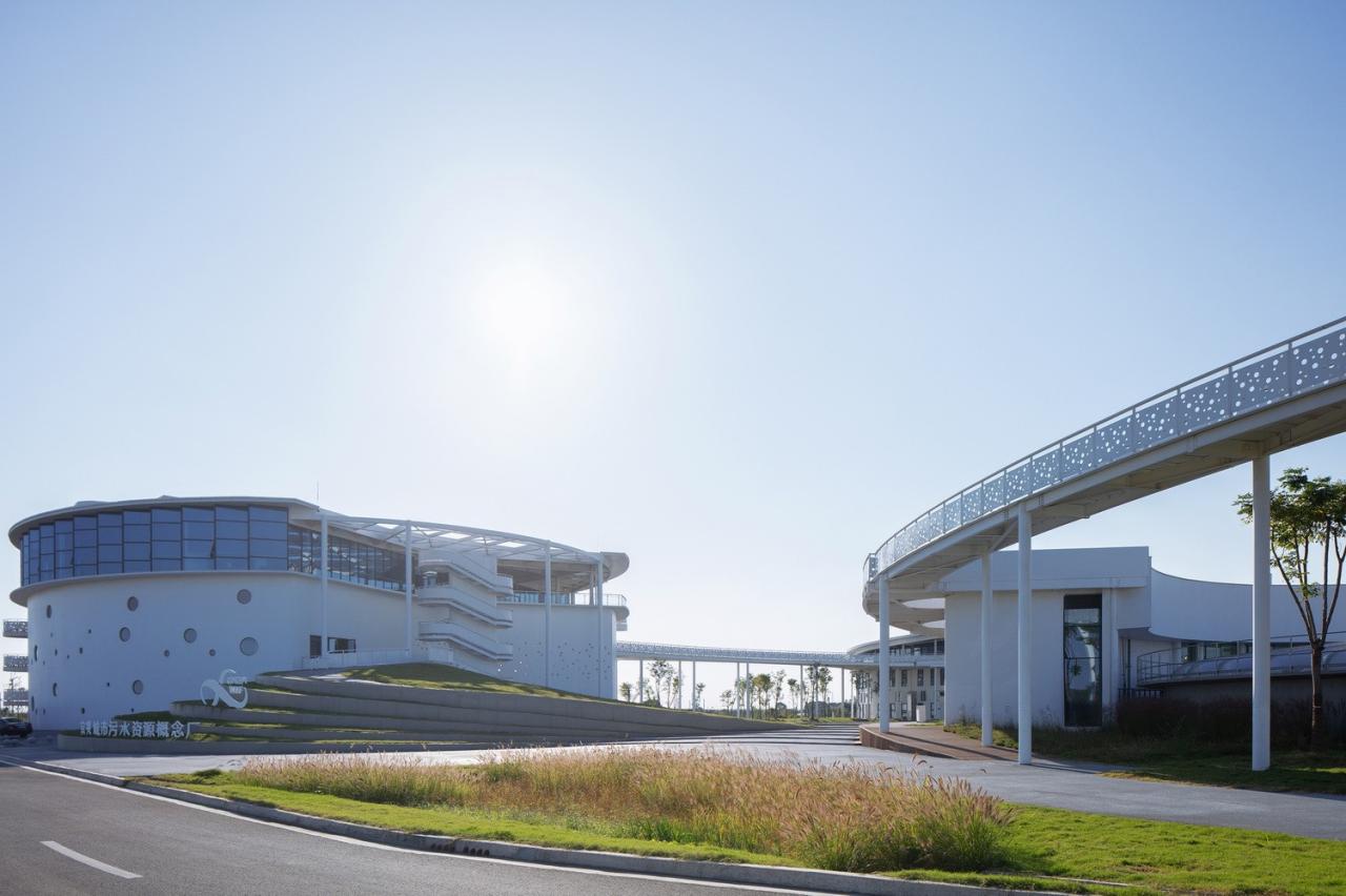 BIM建筑|宜兴城市污水资源概念厂 / 清华院 素朴工作室