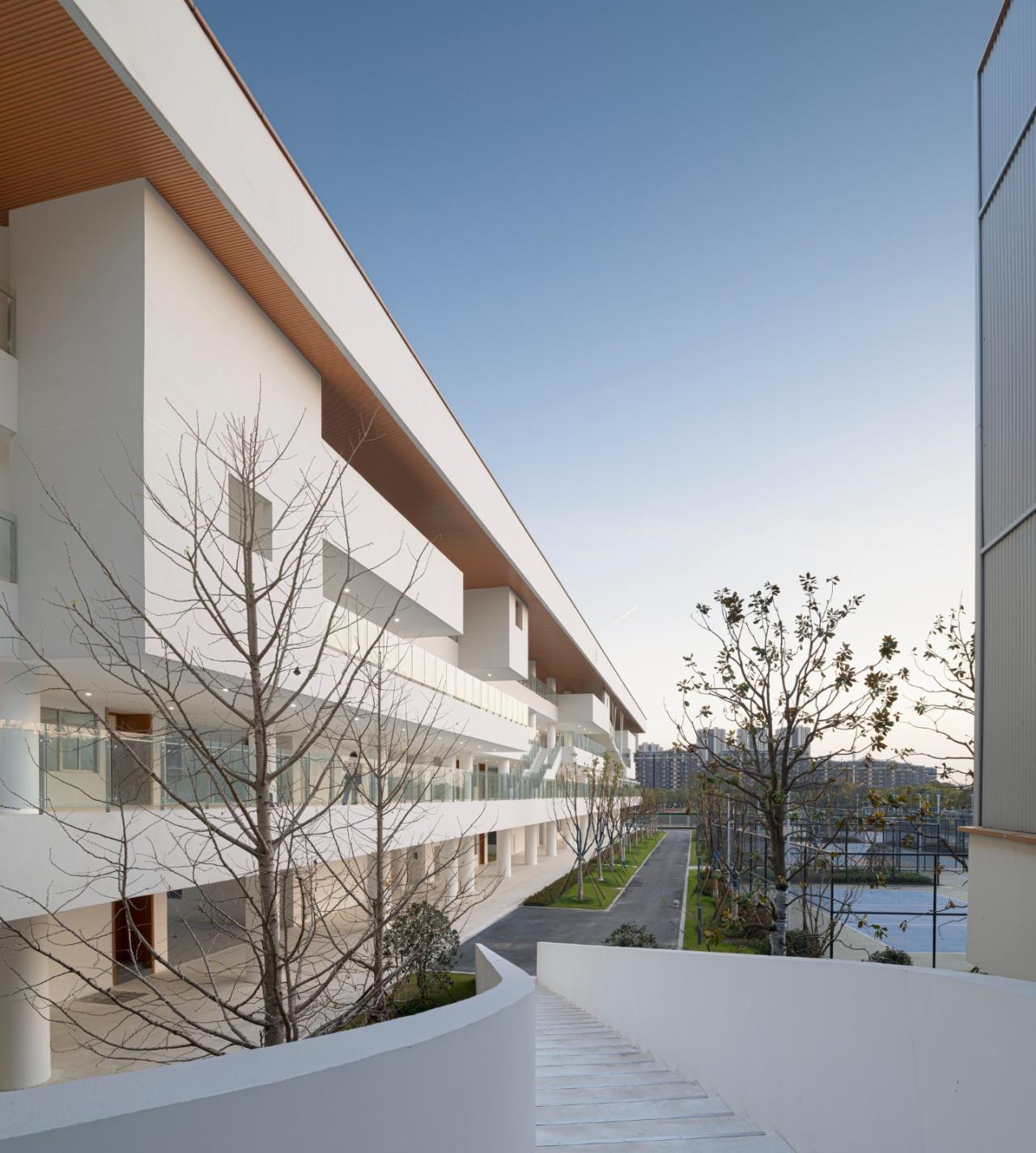 BIM建筑|南通市能达中学 / 九城都市建筑