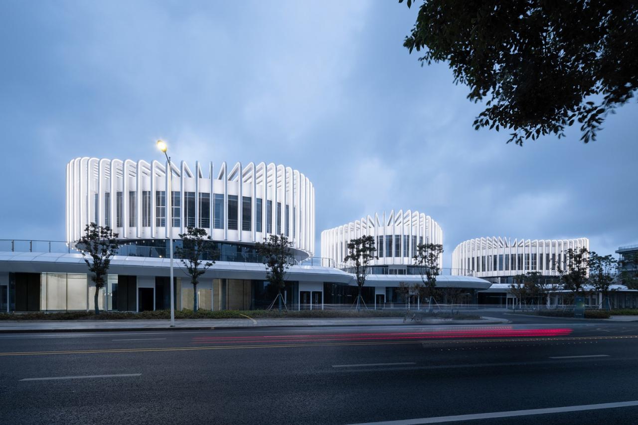 BIM建筑|兰花阁：九流渡滨河艺术街区 / UUA建筑师事务所