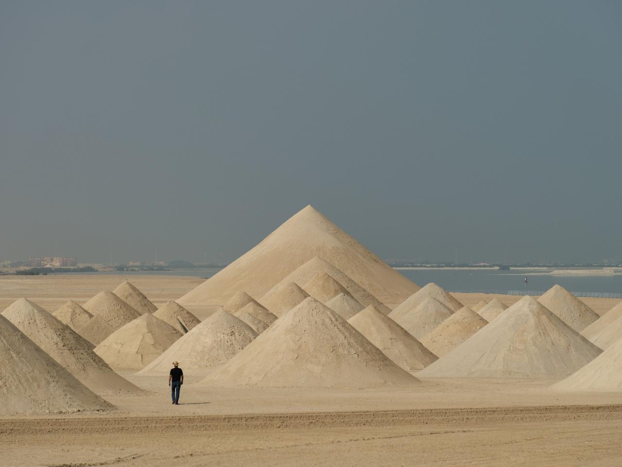 BIM建筑|沉浸式陆地艺术作品 ：“自我相似” / Jim Denevan