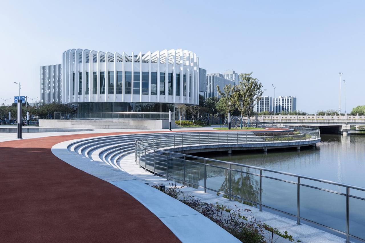 BIM建筑|兰花阁：九流渡滨河艺术街区 / UUA建筑师事务所