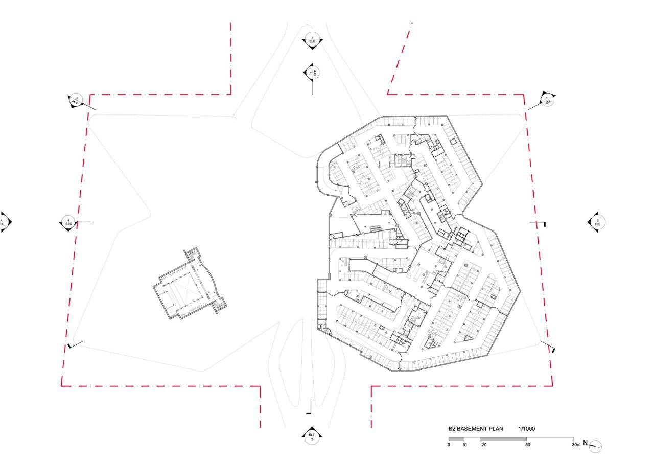 BIM建筑|珠海金湾市民艺术中心 / 扎哈·哈迪德建筑事务所