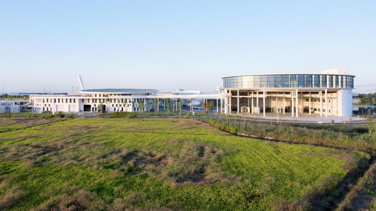 BIM建筑|宜兴城市污水资源概念厂 / 清华院 素朴工作室