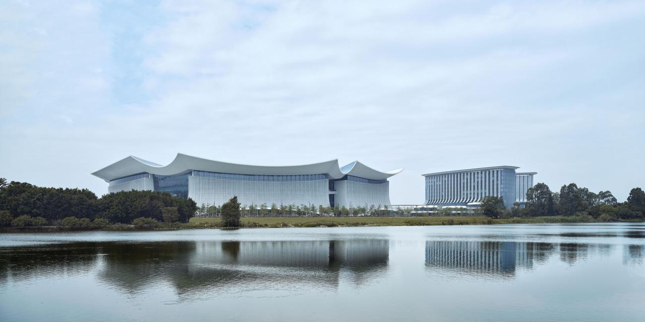 BIM建筑|南沙国际金融论坛（IFF）永久会址 / 同济大学建筑设计研究院