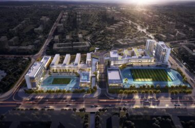 BIM建筑|绿色生态校园：华东师范大学附属顺德美的学校（二期）/ 睿住天元-BIM建筑网