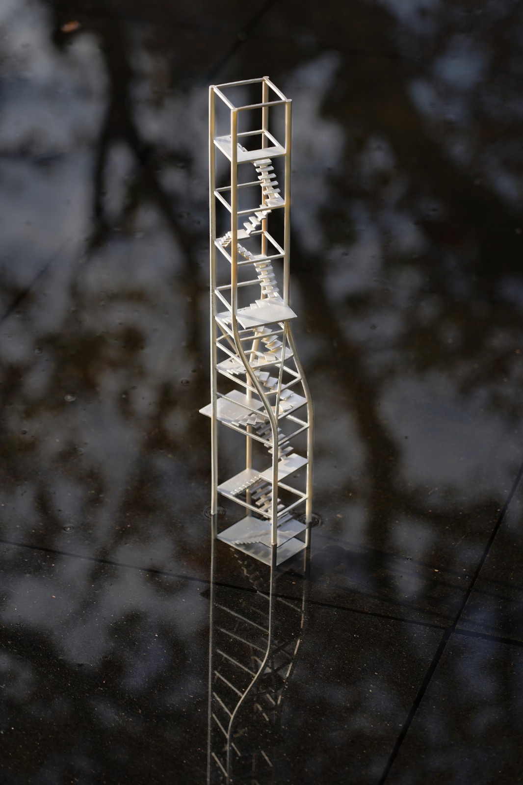 BIM建筑|扭转塔和螺旋站，上海海上的生态基础设施 / HCCH合尘建筑