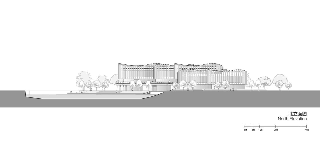 BIM建筑|兰花阁：九流渡滨河艺术街区 / UUA建筑师事务所