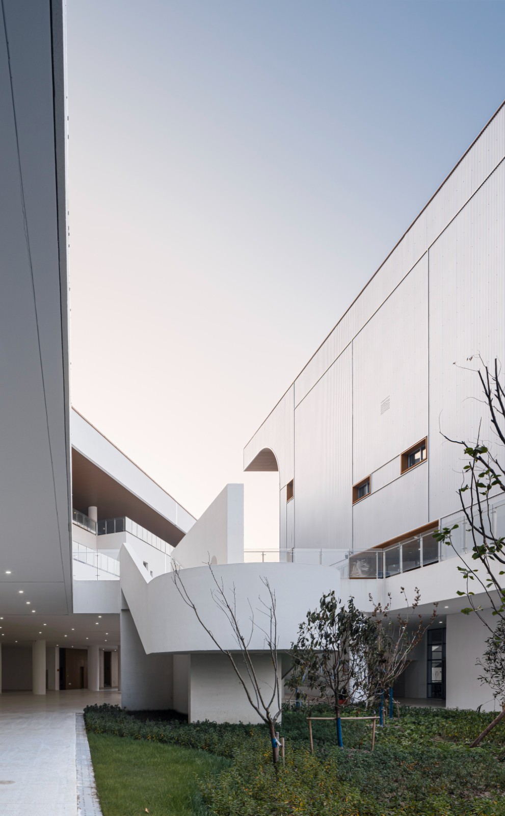 BIM建筑|南通市能达中学 / 九城都市建筑