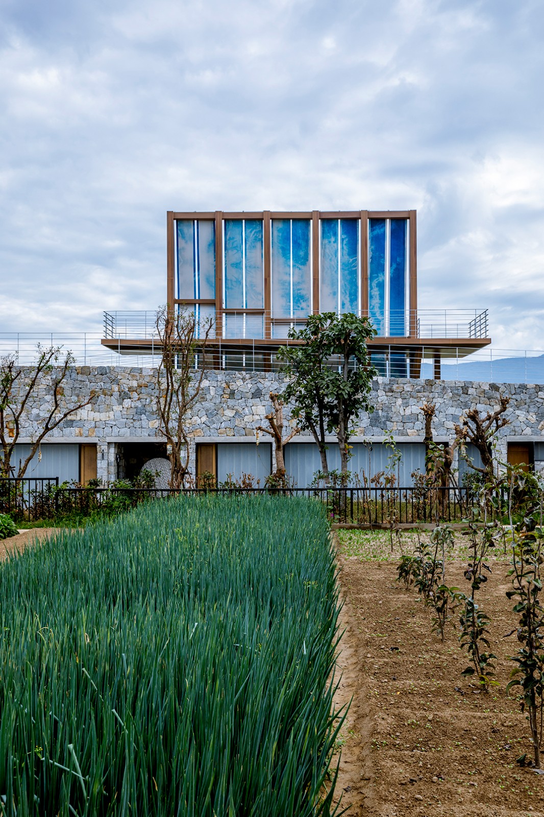 BIM建筑|帆的乡愁：环洱海生态廊道五号驿站 / 三文建筑