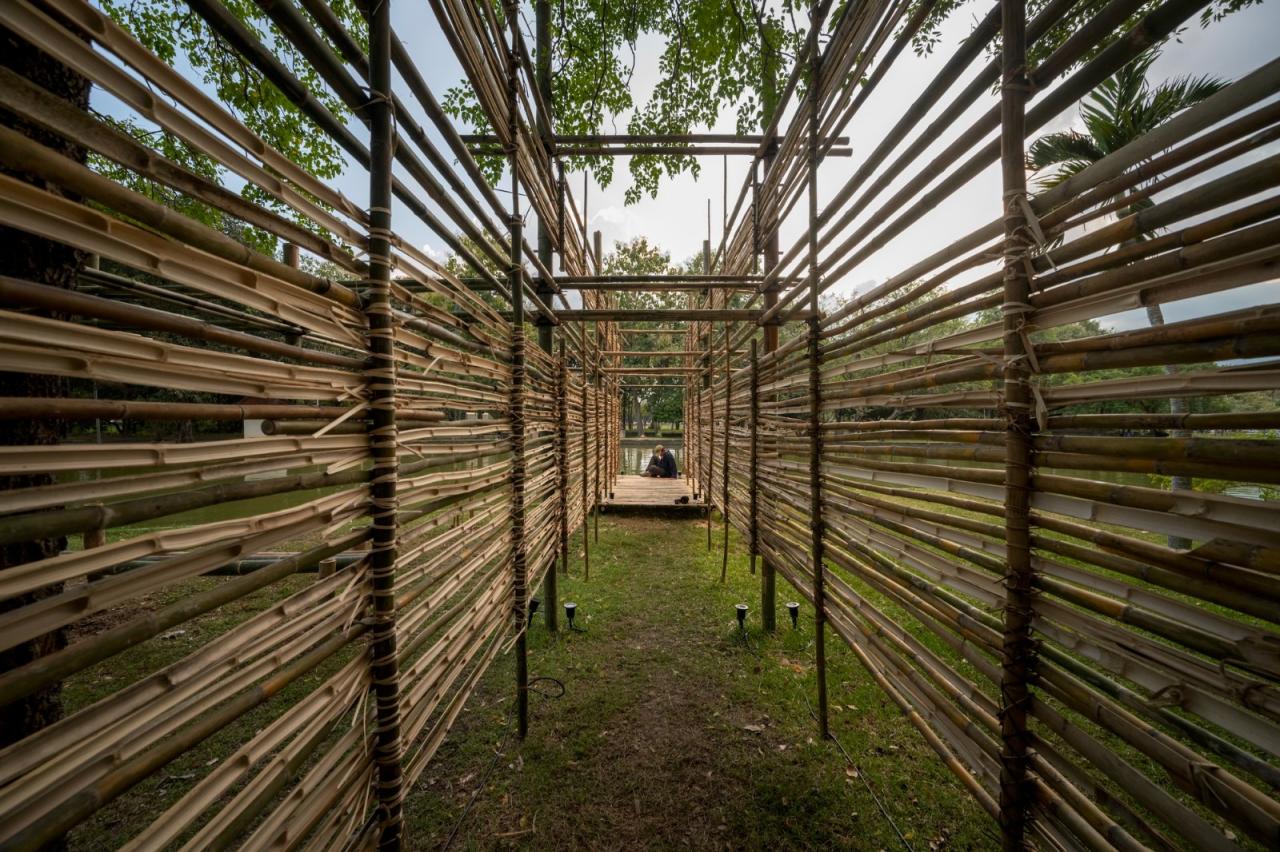 BIM建筑|ASA LANNA 展馆 / Yangnar Studio