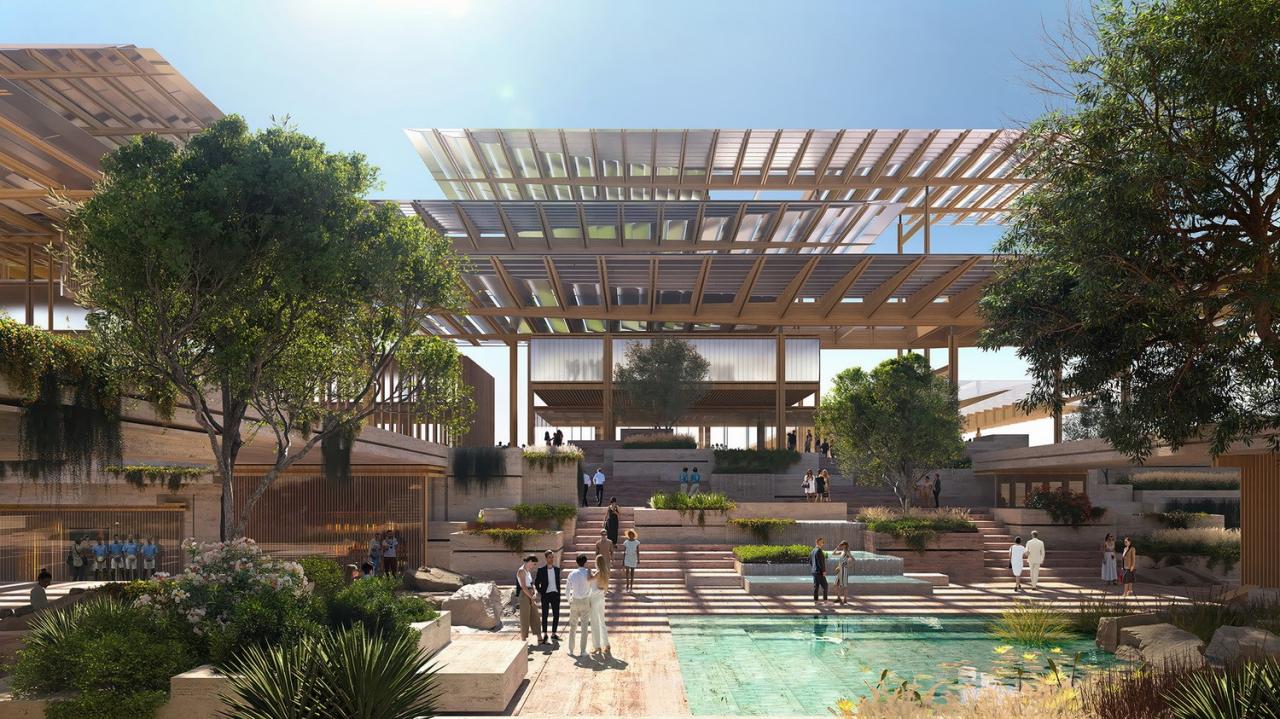 BIM建筑|为NEOM打造又一超现代滨海康乐之城 —— Norlana / 10 Design