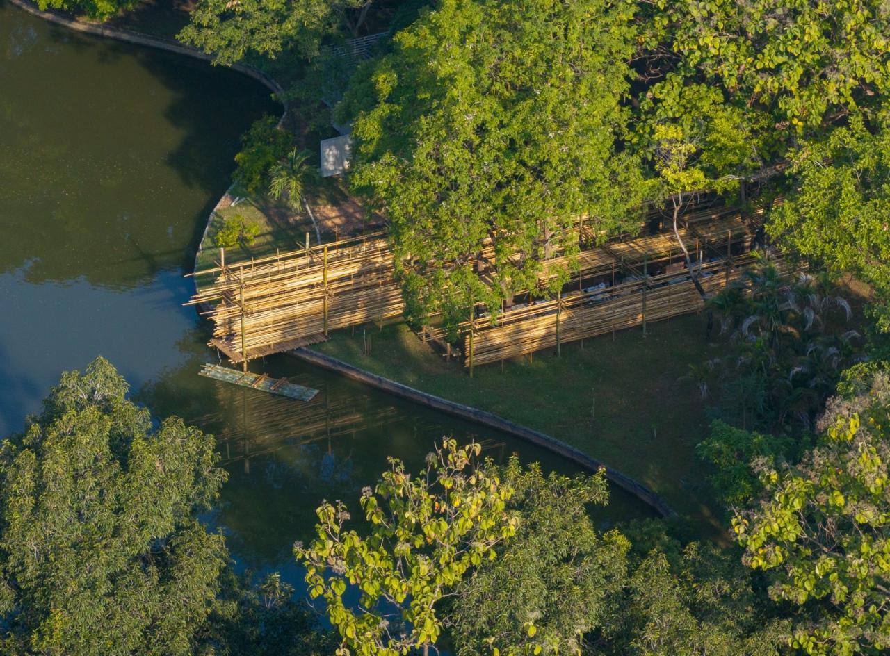 BIM建筑|ASA LANNA 展馆 / Yangnar Studio