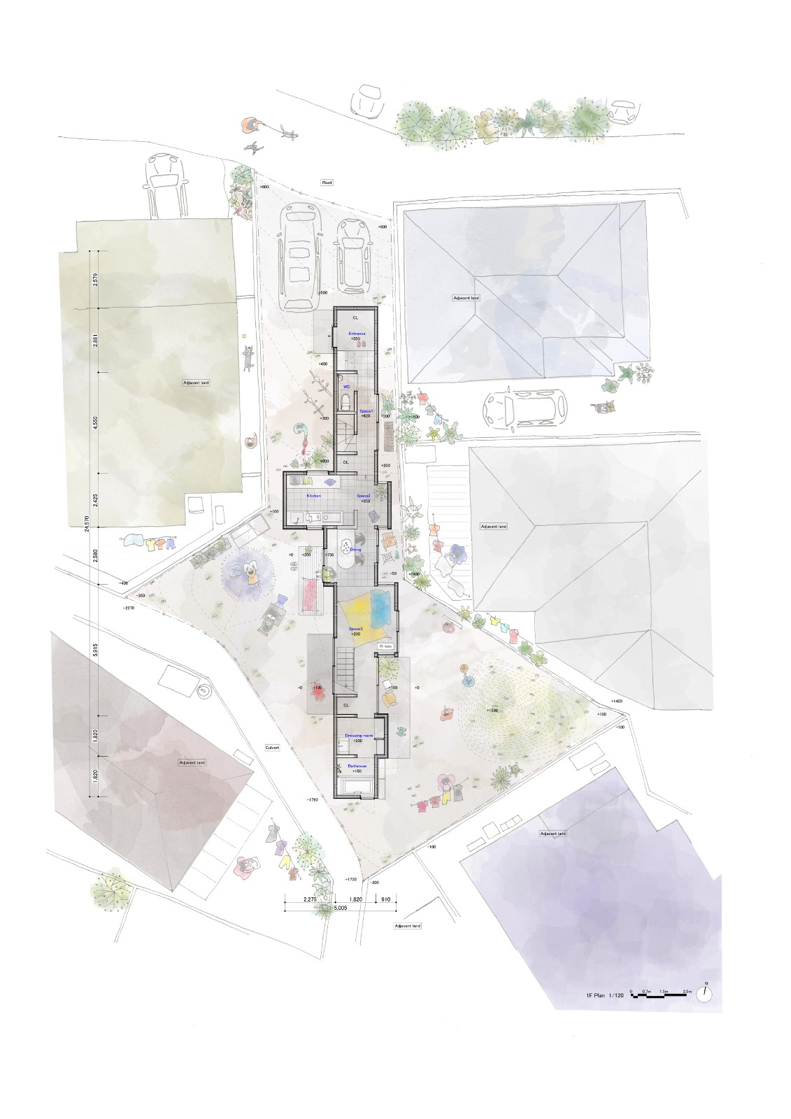 BIM建筑|KJ 住宅 / 1-1 Architects
