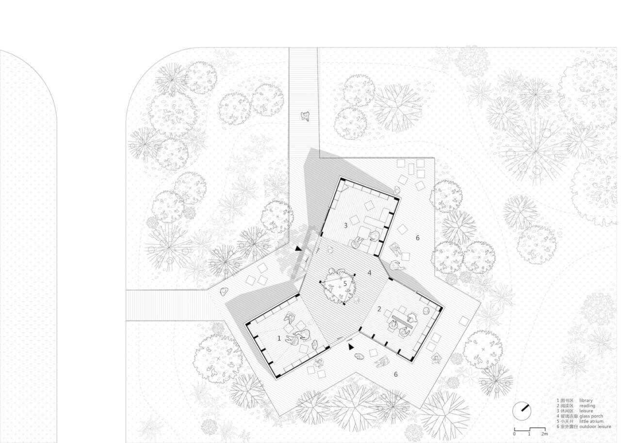 BIM建筑|高山书屋 / MAT 超级建筑事务所