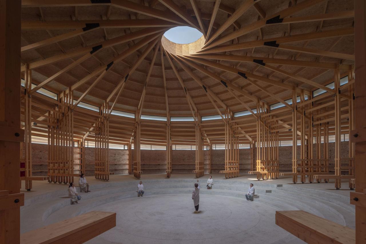 BIM建筑|熟地工艺展示馆 / 罗宇杰工作室