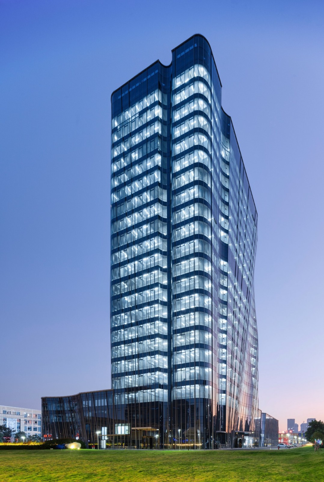 BIM建筑|瑞安侨贸大厦 / 时境建筑