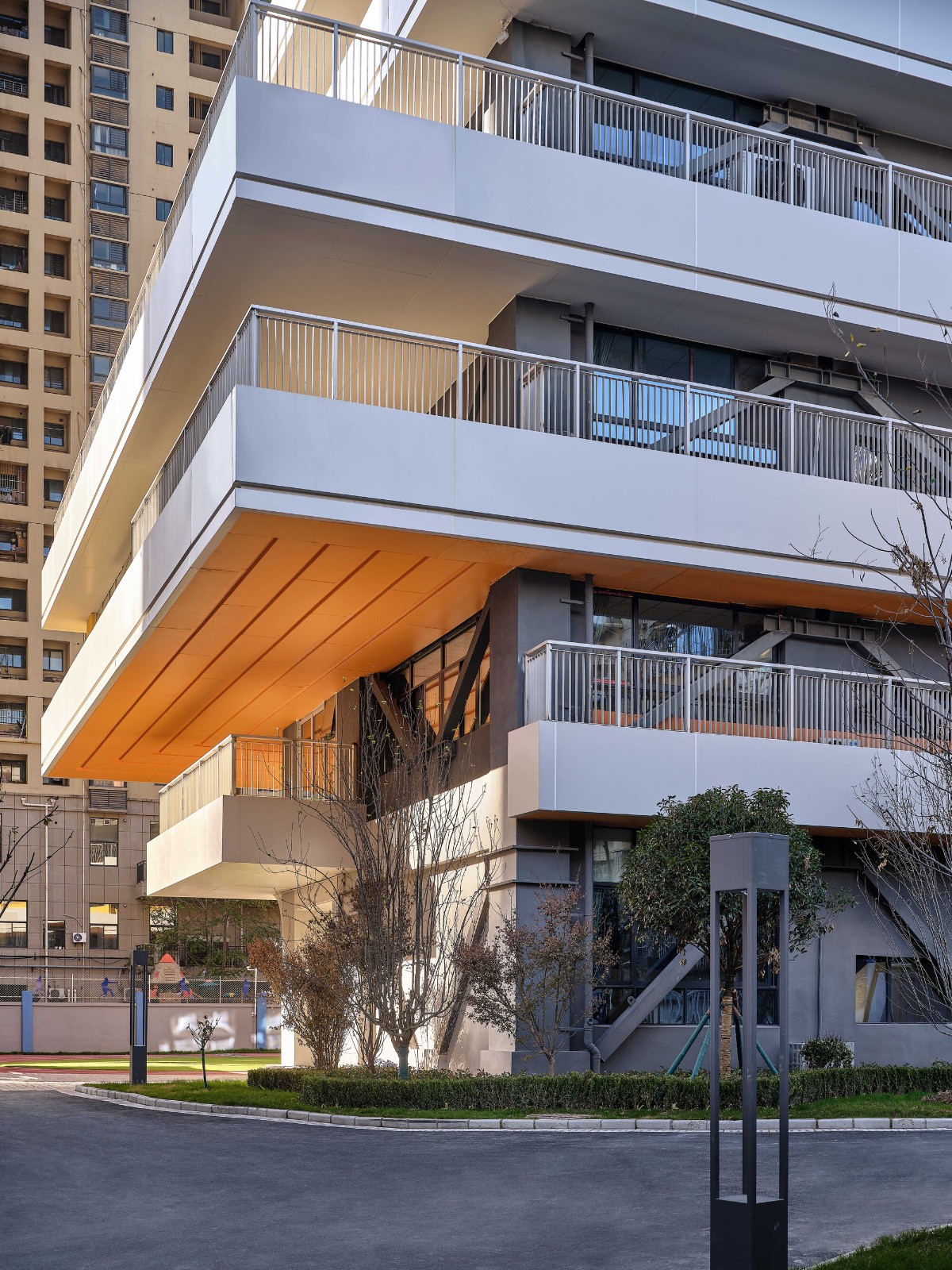 BIM建筑|西安市未央路小学综合楼 / 中国建筑西北设计研究院 屈培青工作室