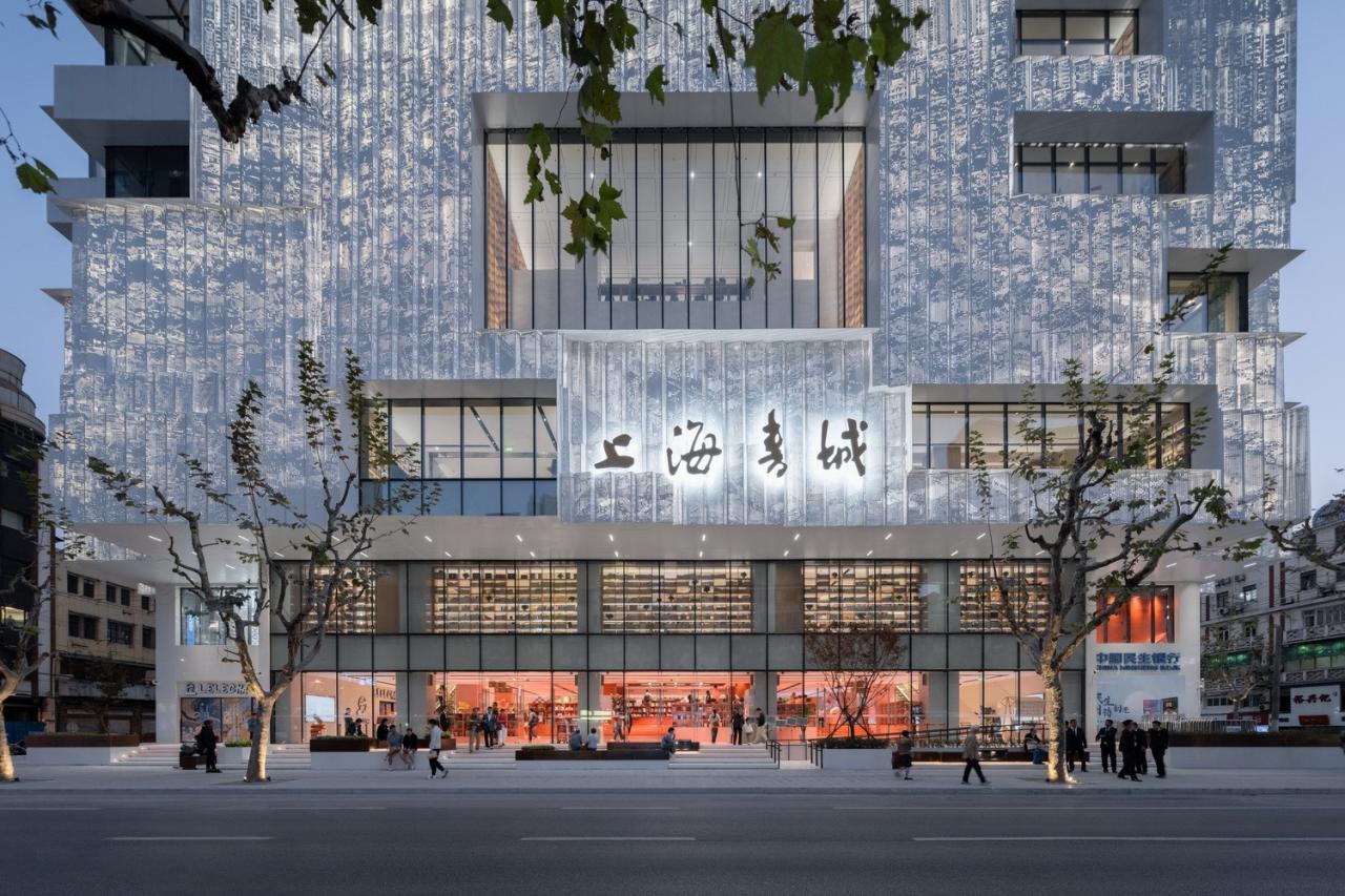 BIM建筑|以书造新城：“不读书的人”才能拯救书店？ / Wutopia Lab