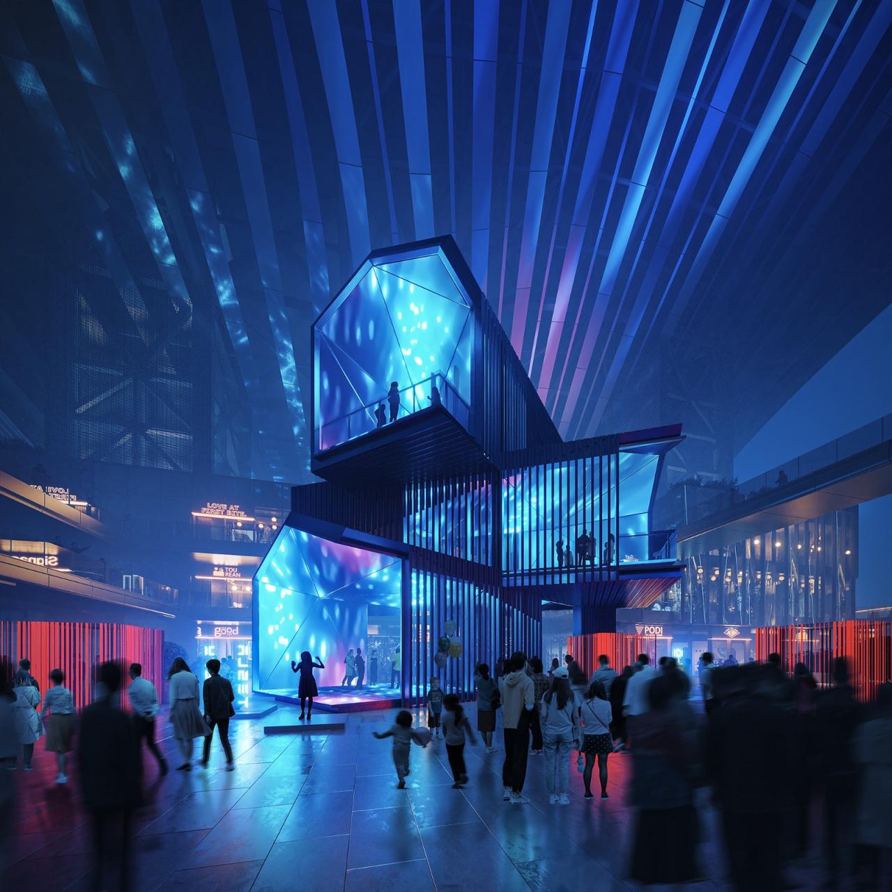 BIM建筑|深圳前海·华发冰雪世界：全球最大规模室内滑雪中心 / 10 Design