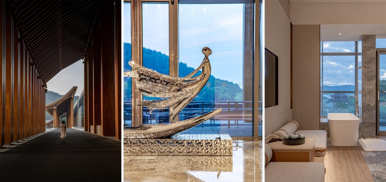 BIM建筑|稻田与廊桥 - 宁波国际会议中心 / 汤桦建筑设计