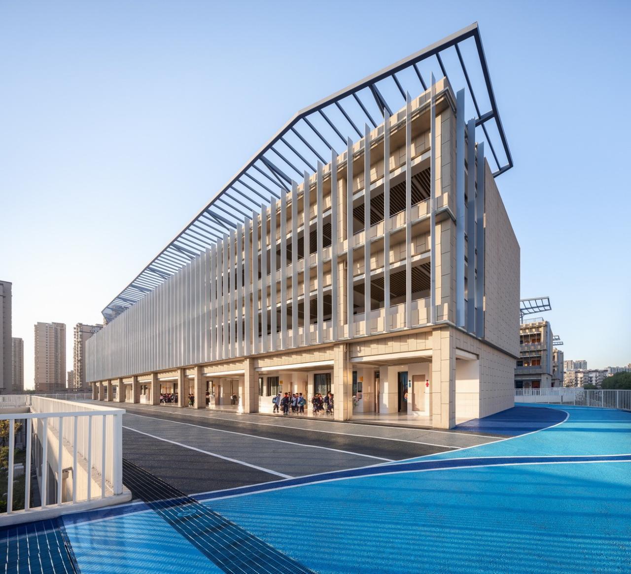 BIM建筑|扬名实验学校 / 米丈建筑