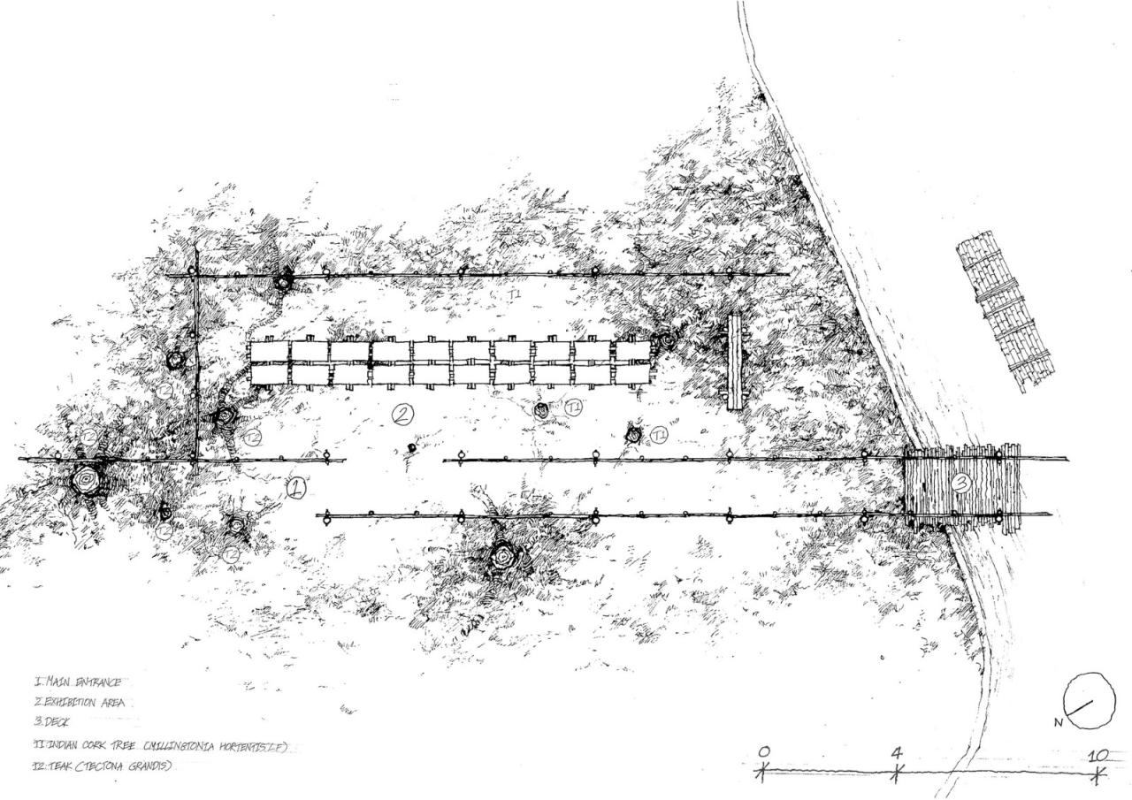 BIM建筑|ASA LANNA 展馆 / Yangnar Studio