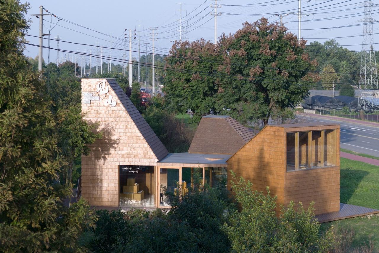 BIM建筑|高山书屋 / MAT 超级建筑事务所