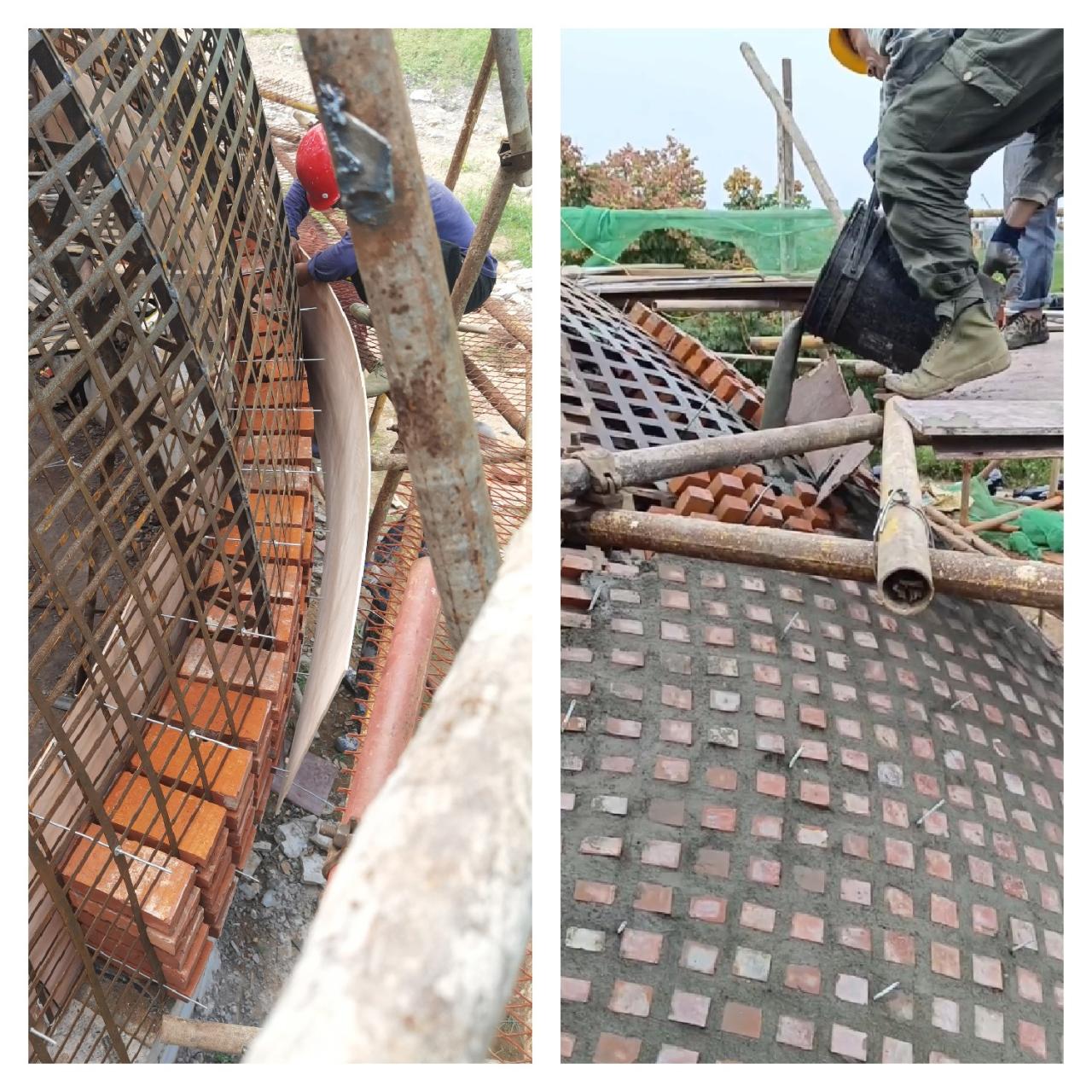 BIM建筑|红砖概念图书馆 / HCCH合尘建筑