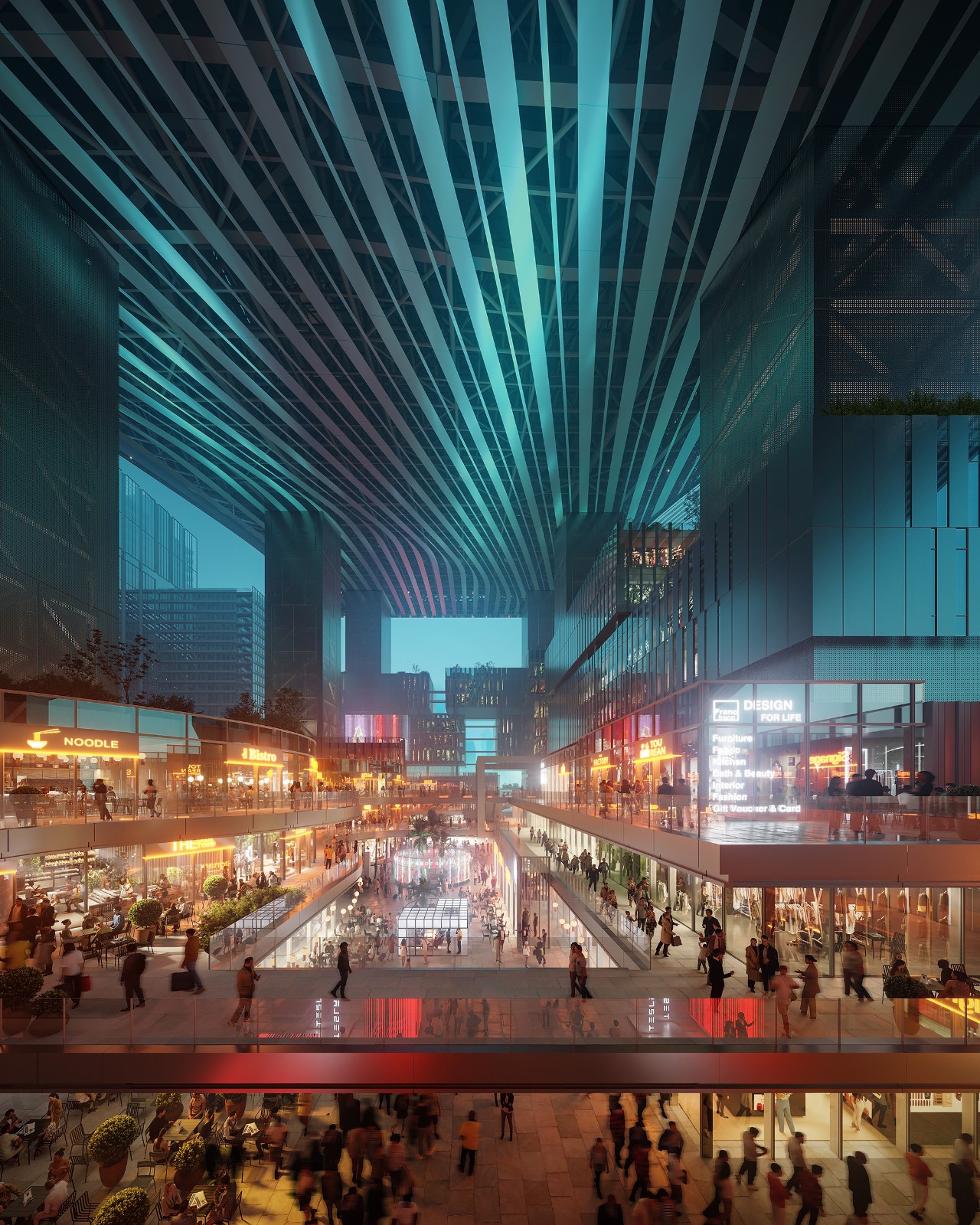 BIM建筑|深圳前海·华发冰雪世界：全球最大规模室内滑雪中心 / 10 Design