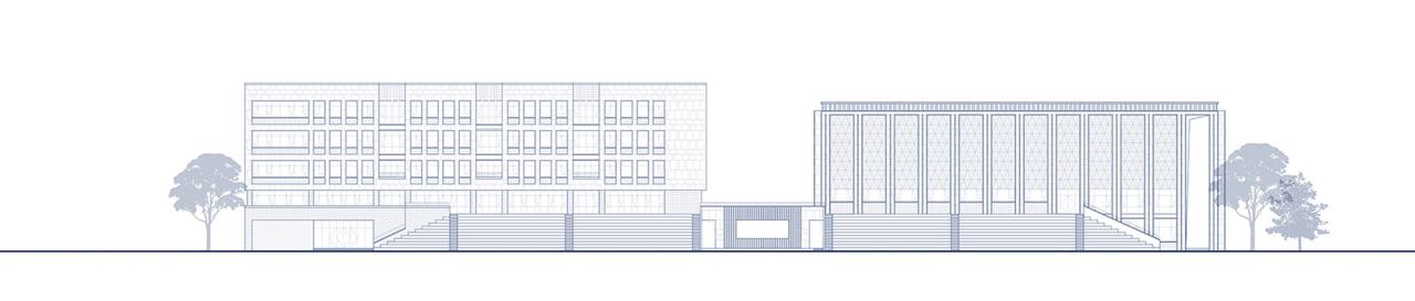 BIM建筑|河南安阳振中学校 / 山东建筑大学建筑城规学院象外营造工作室