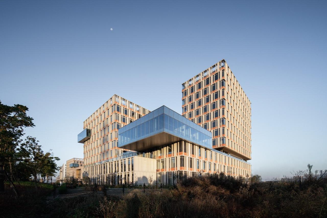 BIM建筑|工业上楼 模式迭代：杭州中节能（富阳）环保产业园 / line+孟凡浩新作