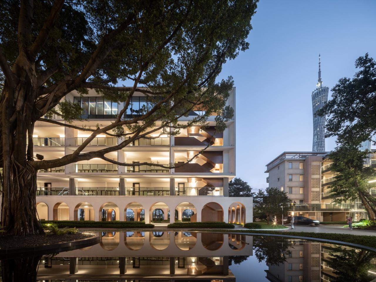 BIM建筑|广州海心沙--岛的更新设想与实施 / XAA冼剑雄联合建筑设计事务所