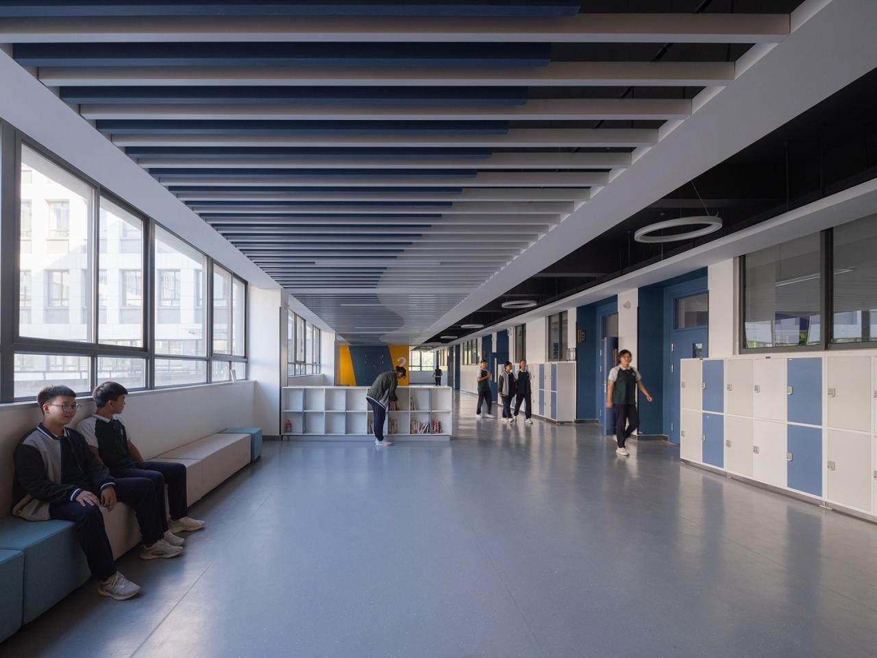 BIM建筑|河南安阳振中学校 / 山东建筑大学建筑城规学院象外营造工作室