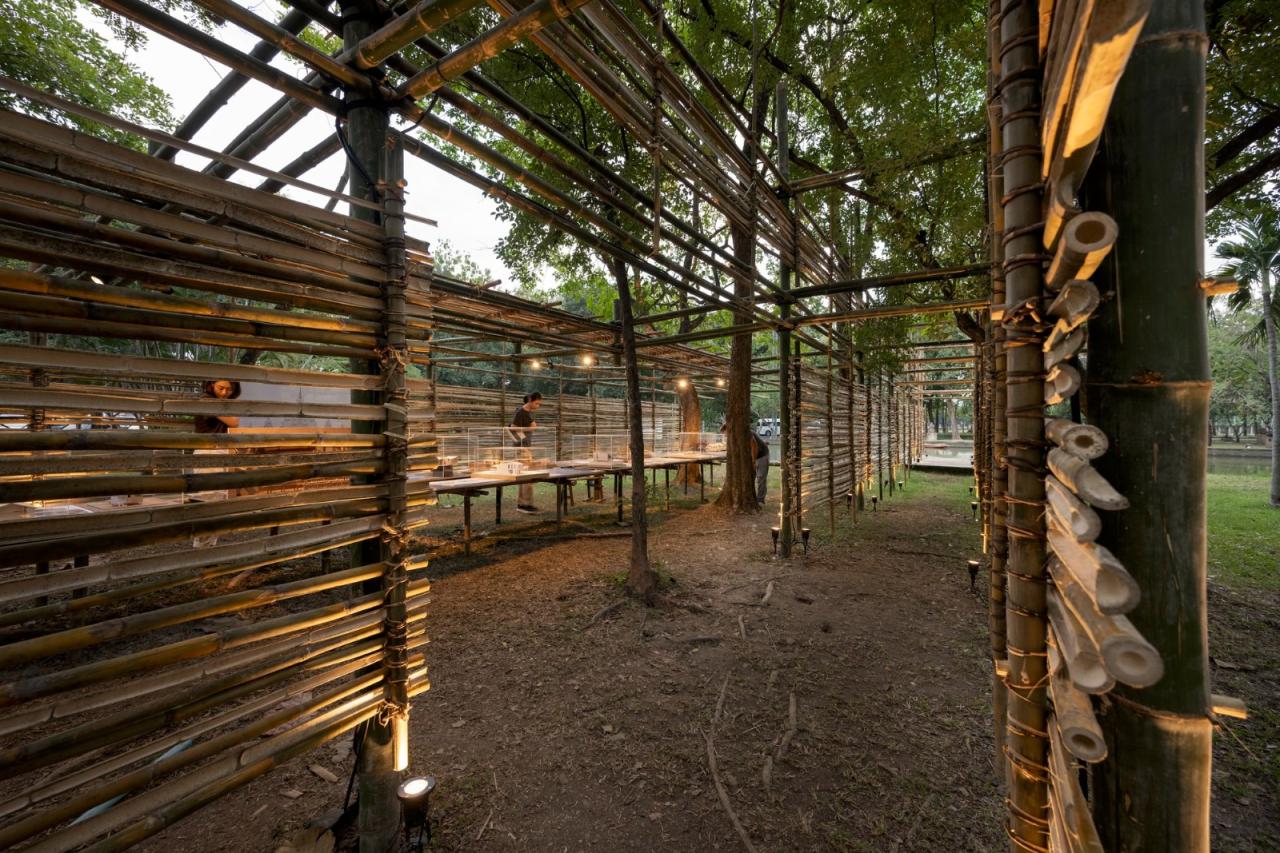 BIM建筑|ASA LANNA 展馆 / Yangnar Studio