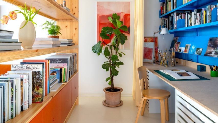 BIM建筑|维斯布洛姆·克拉塞为斯德哥尔摩公寓增添色彩