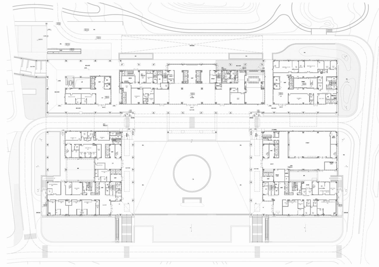 BIM建筑|横琴新区市民服务中心 / 上海华都建筑规划设计
