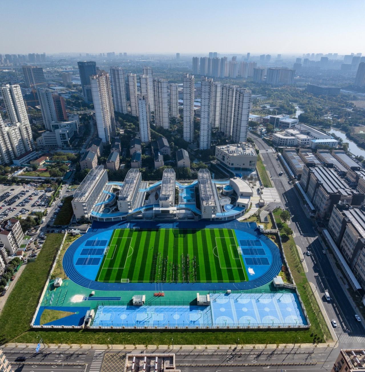 BIM建筑|扬名实验学校 / 米丈建筑