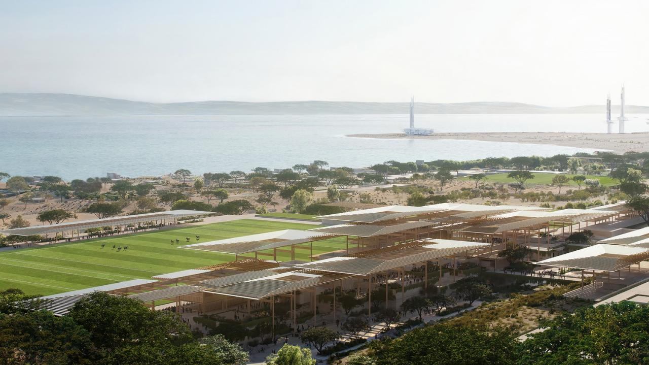 BIM建筑|为NEOM打造又一超现代滨海康乐之城 —— Norlana / 10 Design