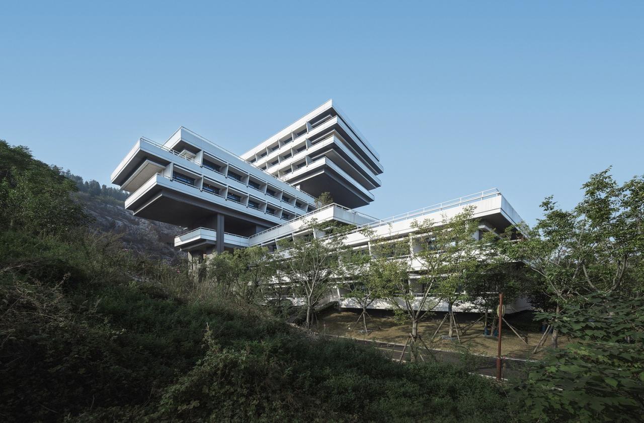 BIM建筑|徐州园博园宕口酒店 / 筑境设计